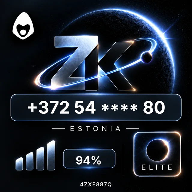 ZK Numbers NFT sample, Elite tier