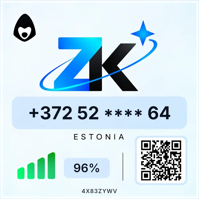 ZK Numbers NFT sample, White tier